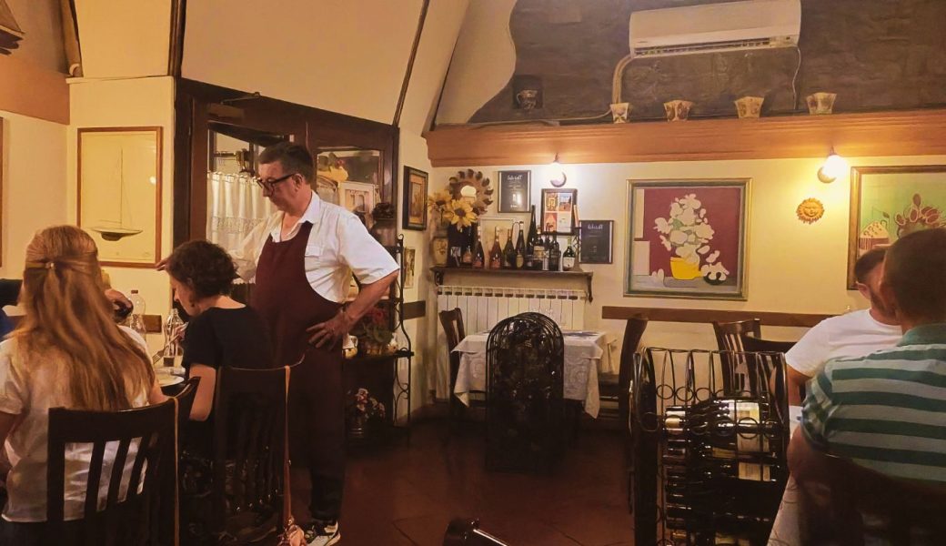 Trattoria alla Valle mit Chefkoch Paolo (Foto: Georg Unterrainer)